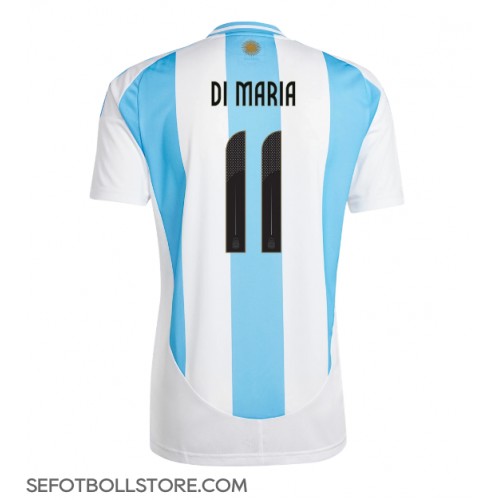 Argentina Angel Di Maria #11 Replika Hemmatröja Copa America 2024 Kortärmad